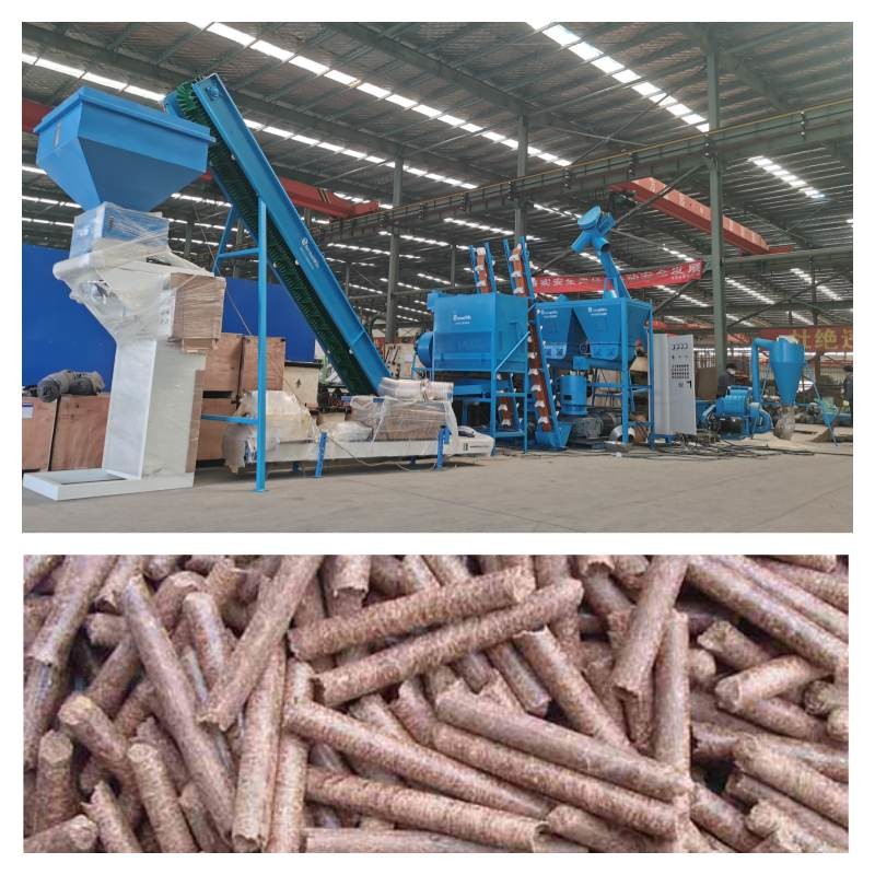 1000-5000kg/h Wood Pellet Making Machine Whole Set Wood Mill Production Line
