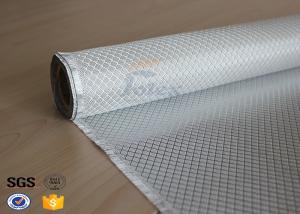Wholesale Flame Retardant Fiberglass Fabric Silver Plated Fabric Double Sides 230g from china suppliers