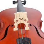 4/4 Linden Plywood Musical Instruments Cello for Beginer The bow is generally