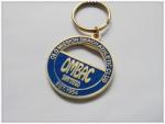 Promotional Metal Keychains , Custom Metal Keyrings For Tourist Souvenirs