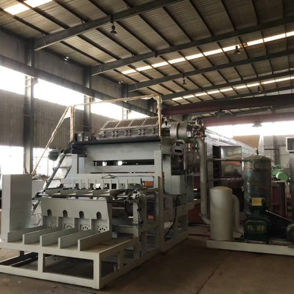 5000pcs/h Rotary Egg Tray Production Line Incorporating Automatic Stacking and Drying Technology for Streamlined Manufacturing PLC controlled