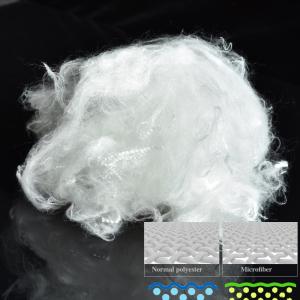 Wholesale Down Like Siliconized PSF Polyester Staple Fiber 0.9D×32mm White Color from china suppliers