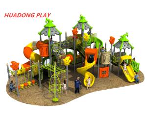 Wholesale Magic House Series Outdoor Ride Kids Plastic Slide Equipment For 3-12 Years Old from china suppliers