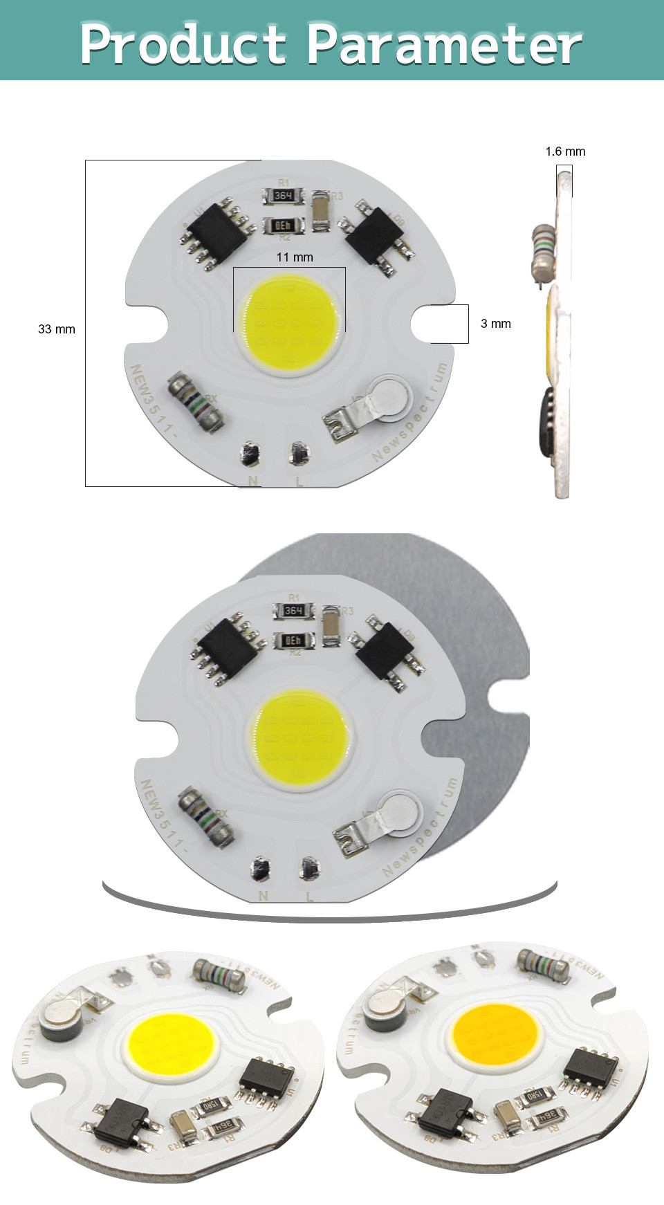 4000K COB LED Module