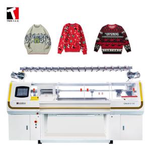 Wholesale Three System Sweater Flat Knitting Machine Automatic 66inch 10G from china suppliers