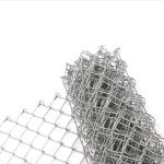 Metal Frame Yellow Chain Link Fence Panels for Supply Chain in 9 Gauge