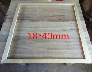 China High Quality Pine wood Picture Frame For DIY Picture And Canvas Panel Framing on sale