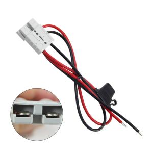Wholesale OEM Solar Battery Cable 50A ANDERSONS To Stripped And Tinned Open End from china suppliers
