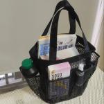 Breathable PVC Mesh Beach Bag Sports Tote Bag For Outdoor Activities Customized