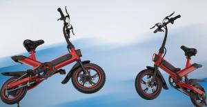 Wholesale lithium Battery Folding Travel Bike High Speed 350W Brushless Motor 120KG Load from china suppliers