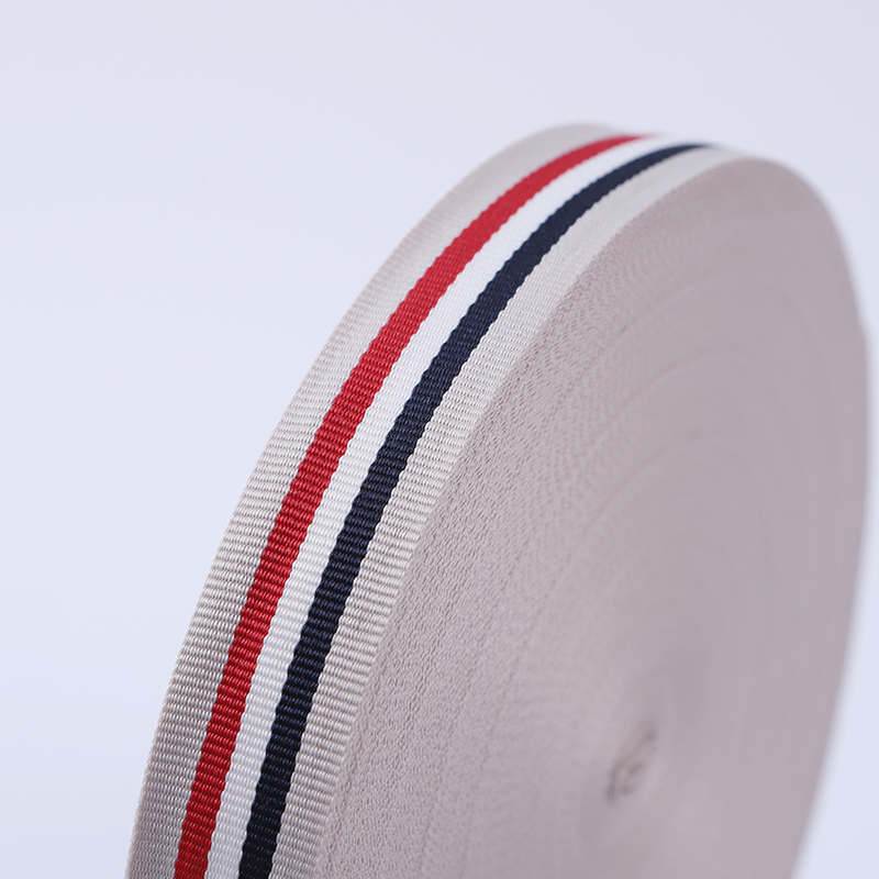 Decorative Polyester Seatbelt Webbing 2cm Poly Cotton Webbing