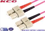 Simplex Fiber Optic Patch Cord , Outdoor Fiber Optic Patch Cable FC PC