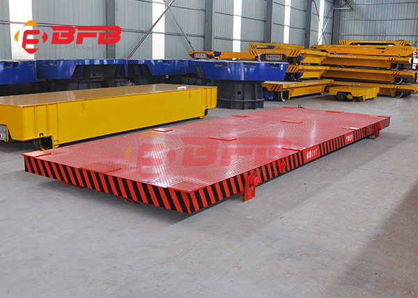 Remote Control Pallet Transfer Carts , Industrial 1-500T Coil Transfer Cart
