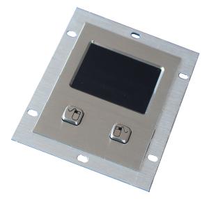 China Stainless Steel Panel Mounted Industrial Touchpad Mouse with 2 Raised Buttons on sale