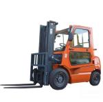 3000kg 3500kgs Closed Cabin and Heater Diesel Forklift Perfect for Construction