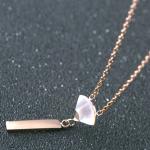 Fashion Necklace Stainless Steel Jewelry Pendant Shell Necklace, Scallop shell