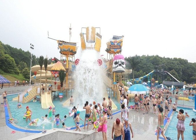 50 Persons 30m3/H Aqua Playground Pirate Ship Water House 3