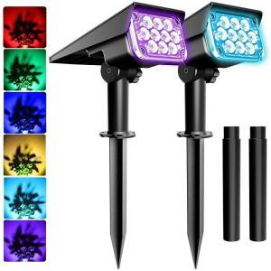Wholesale 2000mAH Battery 150-200LM 32 LED Solar Landscape Spotlights Wireless from china suppliers