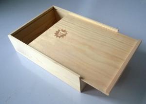 Wholesale Custom Large Pine Toy Box , Kids Toy Set Storage Wood Packing Box Slid Top from china suppliers