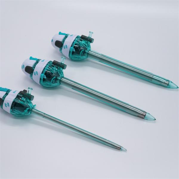 Surgsci Medical 5/10/12x150mm Visible Tip Disposable Laparoscopic Optical Trocar