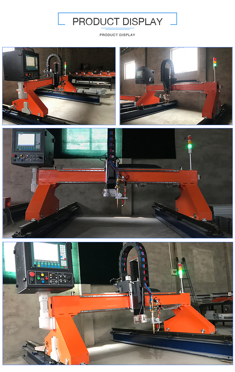 3000x12000mm Plasma Sheet Metal Cutting Machine 24kg Steel Rail