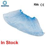 Non Toxic Disposable Shoe Covers Anti Slip Polypropylene PE Water Resistant