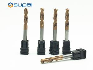 Wholesale Supal High Speed Solid Carbide CNC Twist Drill Bit For Metal Working from china suppliers