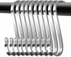 Wholesale Customized Polish Steel S Hooks Stainless Steel Hanging Finish Plain Black Industry from china suppliers