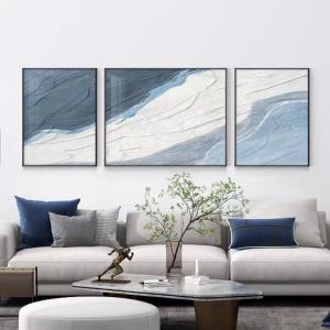 Wholesale Customized Home Decor Wall Art Painting Hand Painted Landscape Sunset Mountain Scenery Canvas Textured Oil Painting from china suppliers