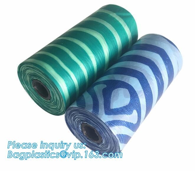 Garbage bag Dog poop bags T-shirt Plastic bag Laundry bags trash bag Nappy Sacks Produce bag die cut/loop handle bags Dr