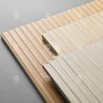 Grille Pull Trough Imitation Wood Grain Ceramic Tiles Balcony Floor Luxury