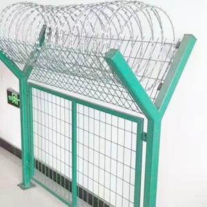Wholesale Factory hot sale powder coated hot-dipped galvanized wire fence for airport protection from china suppliers