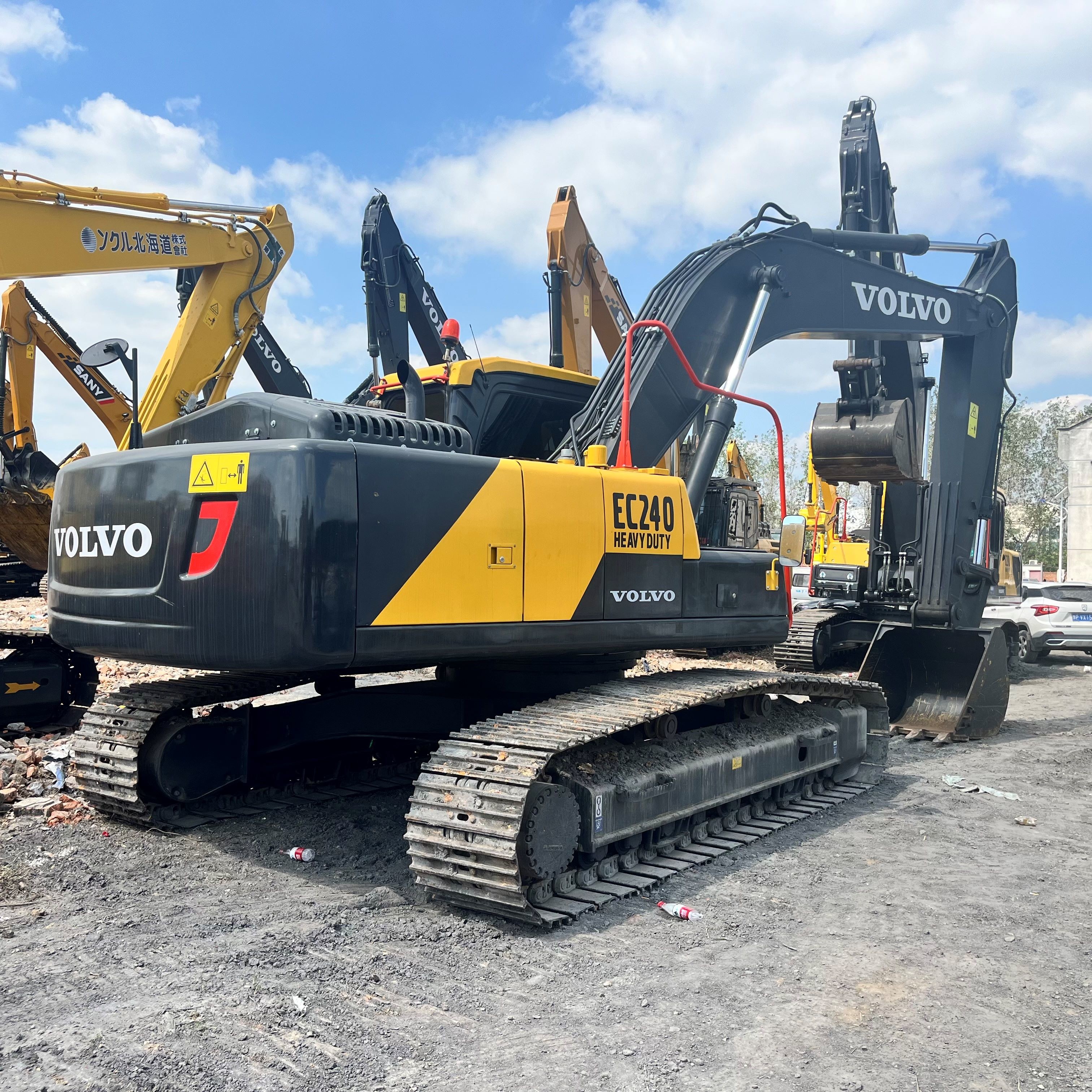 Used Volvo 240 Crawler Excavators Secondhand 24 Ton Excavator
