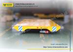 Metal Handing Battery Transfer Cart Battery Steerable Transfer Bogie On Rail