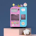 Electric Sugar Fairy Floss Vending Machine 220V 240V For Subway Station