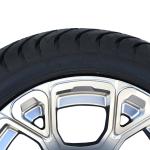 New Exclusive 12'' Golf Cart Wheels And 215/35-12 DOT Street Tyres Combo 101.6