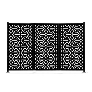 Wholesale Custom Laser Cut Privacy Fence commercial Decorative Garden Fence Aluminium from china suppliers