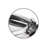 2.5L Straight Edge Aluminum Household Pressure Cookers With 2 Handles