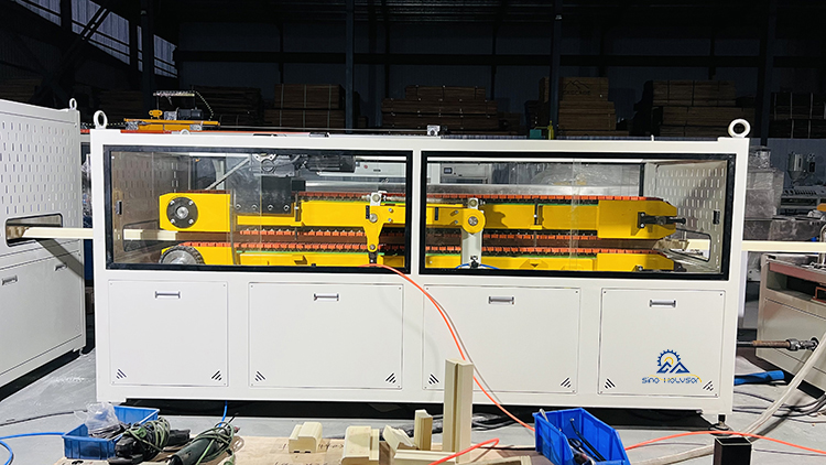 Manufacturing Plant WPC Door Profile Extrusion Line 22-25m * 2.5m * 2.5m at Competitive