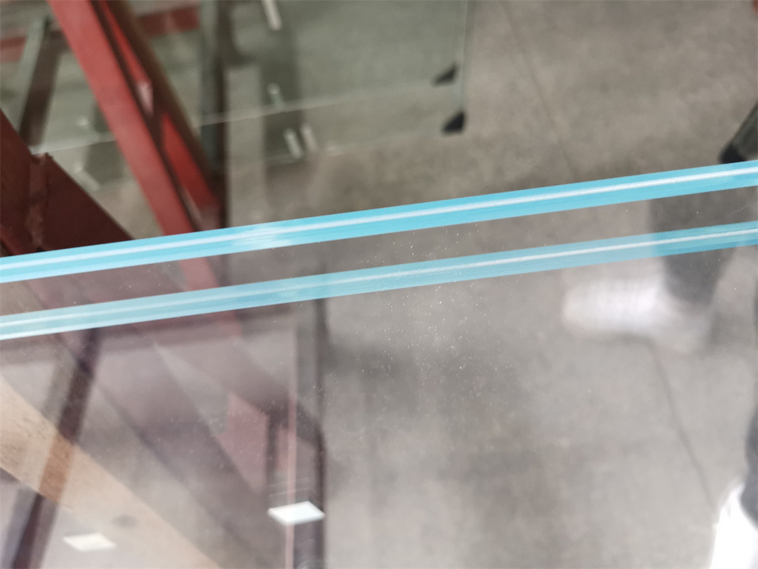 Slik Printing Flat Bent Shower Tempered Glass For Shower Door