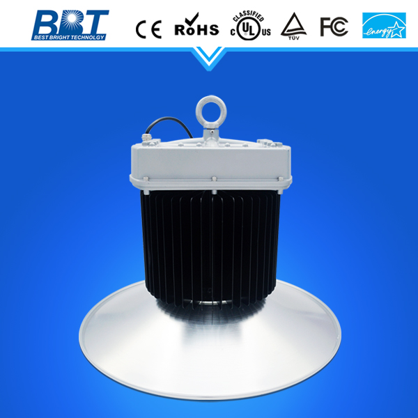 High power 200W LED high bay DLC approved for global warehouse