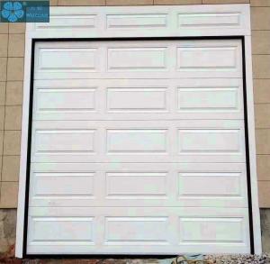 Wholesale White IP55 430mm Panel Residential Sectional Garage Door from china suppliers