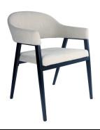 Wholesale Fabric Upholstered Dining Chair Livingroom Chair Leisure Chair Armrest Chair from china suppliers