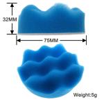 445g 39pcs Car Polishing Sponges Car Care Polisher Waxing Polishing