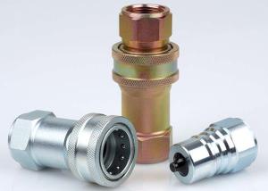 Wholesale Agricultural Machinery Quick Disconnect Hydraulic Couplers LSQ-TG ISO A Chrome Three from china suppliers