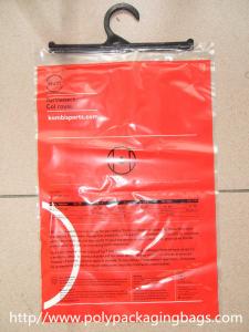 Wholesale Custom LDPE Plastic Hanger Bags Clothes Packaging Poly Bags from china suppliers