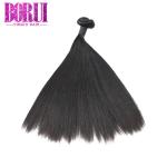 Funmi Silk Straight Double Drawn Human Hair High Grade Natural Color Hair Weft