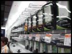 COMER security metal display hook for retail displays