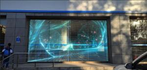 Wholesale P3.97-7.81 LED Video Wall Display Rental Transparent Full Color from china suppliers
