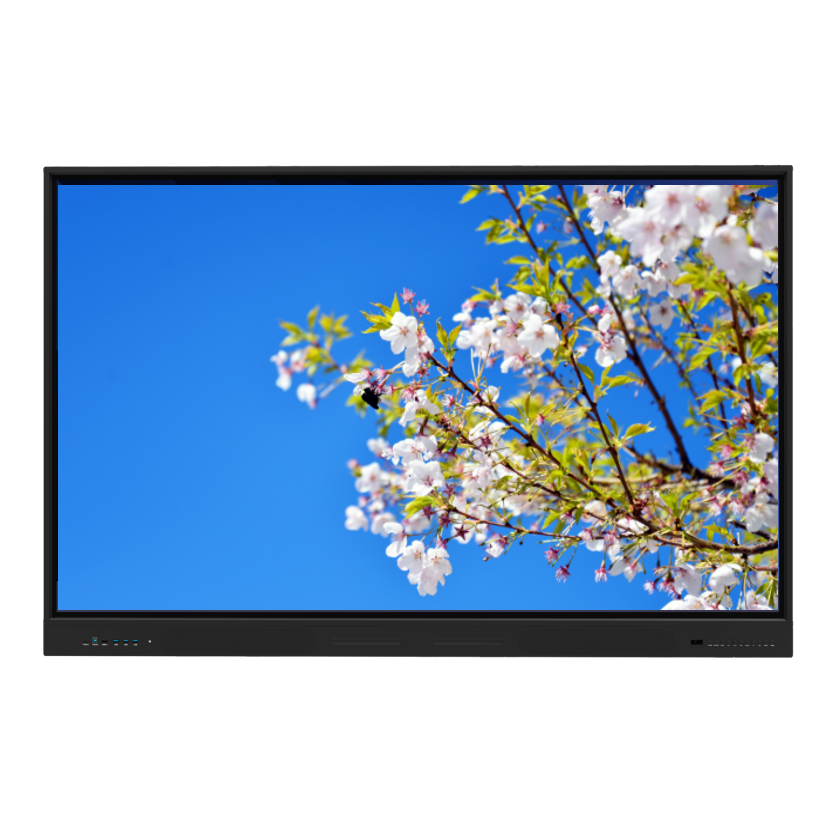 86 inch 4K UHD Interactive Flat Panel with 20-Point Multi-Touch for Education and Collaboration